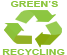 Green's Recycling Logo